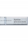 Kehrer 67x14,5mm 2-zeilig